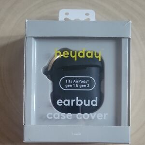 Heyday Black Earbud Case for AirPods